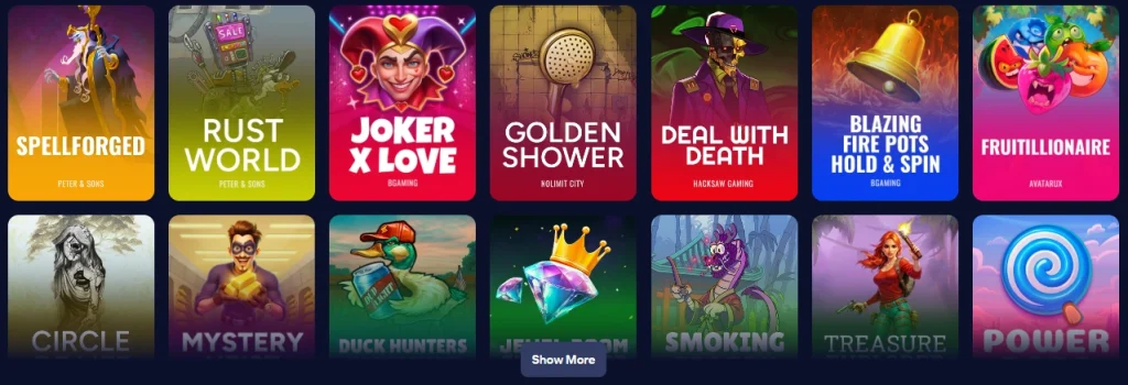 Anteprima landing affiliato Casino Lucky Vibe